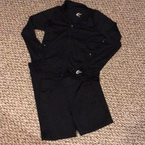 Chasse youth medium warm up outfit.